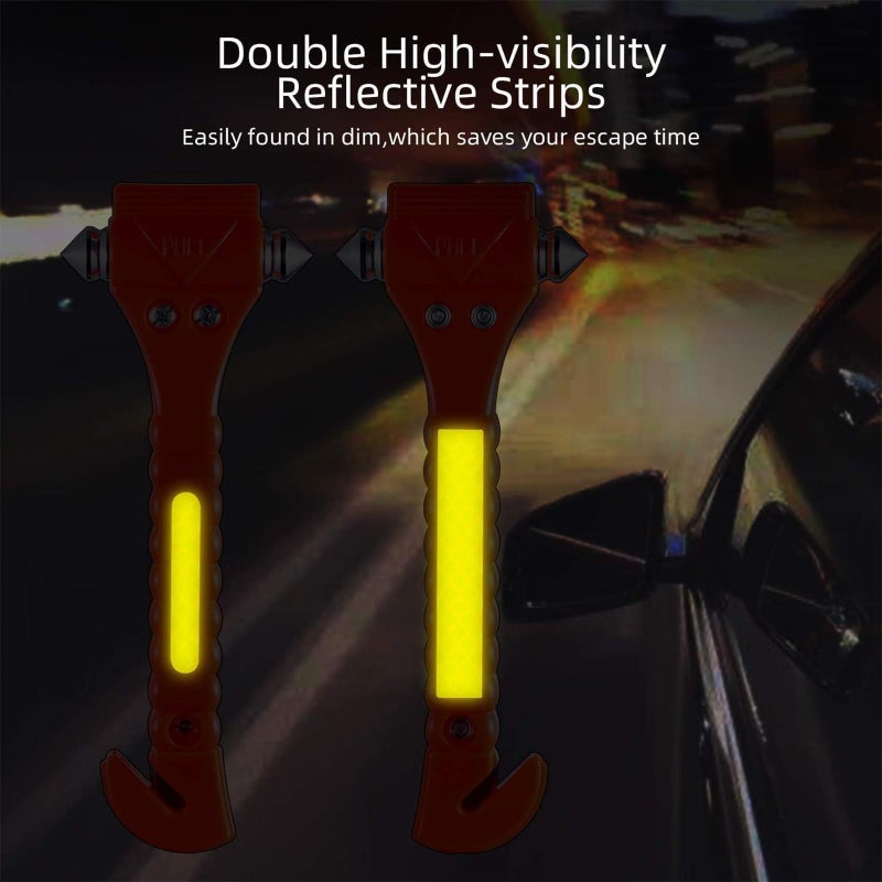 ZHSX 20 Pack Car Safety Hammer, 2 in 1 Car Escape Tool Seatbelt Cutter and Car Window Glass Hammer Breaker for Home Rescue and Car Emergency Escape Tools - Image 5